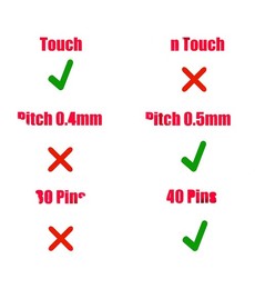 Cabo Flex de Vídeo 450.0GJ04.0011 para HP Pavilion x360 11-AP Tátil