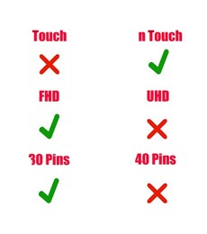 01AY930 Video Flex Cable for Lenovo ThinkPad X1 Yoga 3rd Gen 30 pins