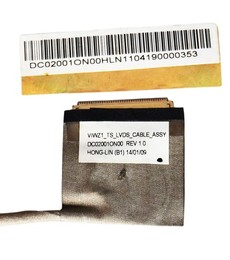 Câble Flex d'Écran DC02001ON00 pour Lenovo IdeaPad Z400 Z500 Tactile 40 broches