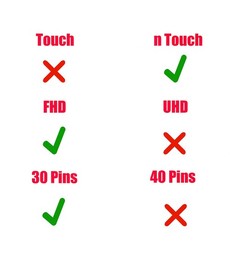 Display-Flexkabel 5C10S30899 für Lenovo ThinkBook 16 G6 und G7 30 Pins