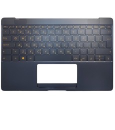 Teclado com apoio de pulso para Asus Zenbook UX390UA Alemão (GR)