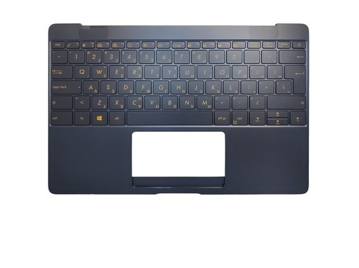Teclado com apoio de pulso para Asus Zenbook UX390UA Alemão (GR)