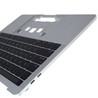 Clavier pour Apple MacBook Pro 13" A1706 (2016-2017) avec disposition US et couleur argent.
