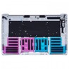 Teclado com Topcase 661-06377 para Apple MacBook Pro 15" A1707 (2017) Prata Layout US