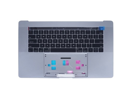 Top Case com teclado US para Apple MacBook Pro 15" A1707 2017 661-06377 Cinzento Espacial