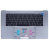 Top Case avec clavier US pour Apple MacBook Pro 15" A1707 2017 661-06377 Gris Sidéral