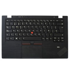 Clavier avec Repose-poignets Espagnol 04Y0796 pour Lenovo Thinkpad X1 Carbon 1ère Génération