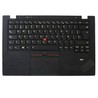 Teclado com Apoio de Pulsos Espanhol 04Y0796 para Lenovo Thinkpad X1 Carbon 1st Gen