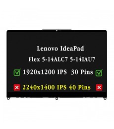 Pantalla Táctil 5D10S39785 para Lenovo IdeaPad Flex 5 14ALC7 14.0 pulgadas WUXGA