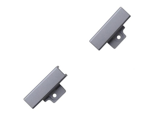 Kit de caches de charnières 5CB1M65367 pour Lenovo LOQ 15IRX9 et 15AHP9, couleur grise.