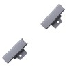 Kit de caches de charnières 5CB1M65367 pour Lenovo LOQ 15IRX9 et 15AHP9, couleur grise.