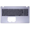 Clavier UK pour ordinateur portable ASUS X550 X552 couleur Argent avec référence 90NB00T1-R31UK0
