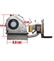 Ventilateur CPU avec dissipateur 5H41R03432 pour Lenovo ThinkPad E14 Gen 7