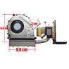 Ventilateur CPU avec dissipateur 5H41R03432 pour Lenovo ThinkPad E14 Gen 7