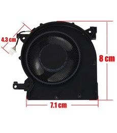 CPU-Lüfter DFS5L22H05G86V für Lenovo Legion 5 15AKP10 und 15AHP10