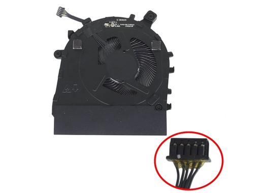 Ventoinha CPU 5F10Z58260 para Lenovo ThinkPad E16 Gen 1 e E14 Gen 5