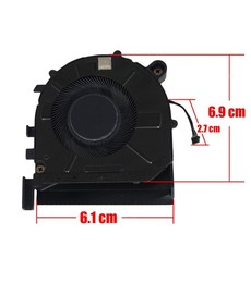 Ventoinha CPU ND65C45-24H19 para Lenovo ThinkPad P14s Gen 5