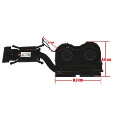 Ventoinha CPU com dissipador 5H41B77355 para Lenovo ThinkPad X13 Gen 4