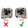Ventoinha GPU P56603-001 para portátil HP Omen 16-AM Series