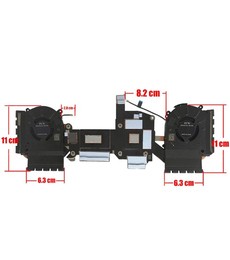 Ventilateur et Dissipateur 066W40 pour Dell Alienware Aurora 16 16X