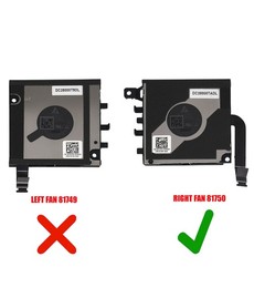 Ventoinha DC28000TADL para Dell Latitude 7320 Detachable