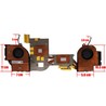 Ventoinha e Dissipador 5H41B77201 para Lenovo ThinkPad P15 Gen2