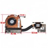 Ventilateur et Dissipateur 5H41B77457 pour Lenovo ThinkPad E16 Gen 2 et E14 Gen 6