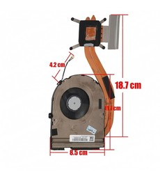Ventilateur CPU avec dissipateur 5H41B77285 pour Lenovo ThinkPad P14s Gen 3 et Gen 4