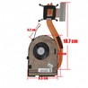Ventoinha CPU com dissipador 5H41B77285 para Lenovo ThinkPad P14s Gen 3 e Gen 4