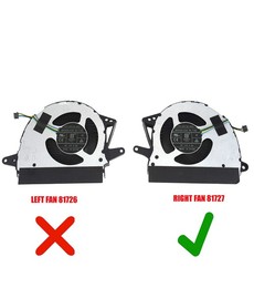 Rechter CPU-Lüfter EFS-09C12D-AP02 für Lenovo Yoga AIO 9 32IRH8
