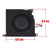 Ventilateur CPU et GPU 5F10S14140 pour Lenovo ThinkBook 13x Gen 4 IMH 21KR