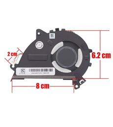 Ventoinha CPU DC280010DS0 para Asus ExpertBook B5 Flip B5402