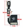 Ventilateur CPU avec dissipateur 0XRXMP pour Dell Latitude 5531 et Precision 3571