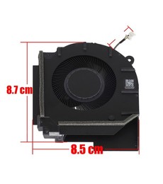 Ventoinha CPU P56604-001 para portátil HP Omen 16-AM