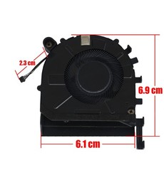 Ventilateur GPU ND65C46-24H20 pour Lenovo ThinkPad P14s Gen 5