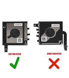 CPU- und GPU-Lüfter 0PGV79 für Dell Latitude 7320 Detachable