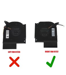 Ventilateur GPU N44737-001 pour ordinateur portable HP Omen 16-WD 16-XD 16-XF