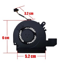 Ventilateur CPU EG50050S1-C040-S9A pour Dell XPS 12 9Q23