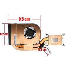 Ventilateur CPU avec dissipateur thermique 01YU011 pour Lenovo ThinkPad X1 Carbon 5ème et 6ème Génération