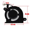 WX28K CPU Fan for Dell XPS 13 9300 left side