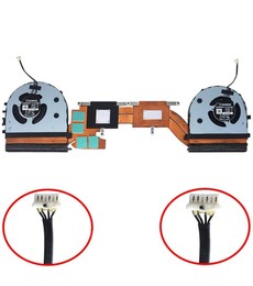 Fan and heatsink 5H40Y67588 for Lenovo ThinkPad P1 Gen 3 and X1 Extreme 3rd Gen