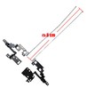 Kit de Charnières L78093-001 pour HP ProBook 440 G7 et 445 G7