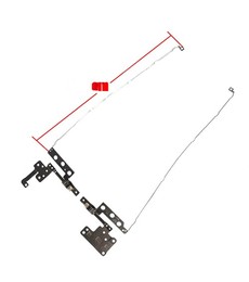 Conjunto de dobradiças 5H50S29096 para portátil Lenovo IdeaPad Slim 3 15IRU8