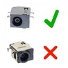 Conector de alimentação DC Jack 5.5x3.0mm para portátil Samsung NP300E5M