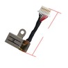 DC Jack M03867-001 para HP EliteBook x360 830 G7 e G8 com cabo de 7 pinos