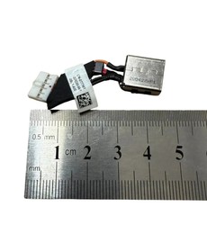 DC Jack com cabo 0T77NM para Dell Latitude 14 7400 E7400