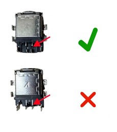 Connecteur de charge DC Jack 12014-00149200 pour Asus ROG STRIX GL703GS