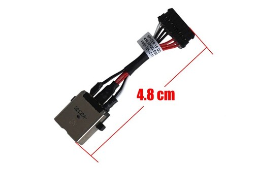 DC Jack Conector de Carga 450.0GY0G.0001 para Acer ConceptD 7 y Predator Triton 500
