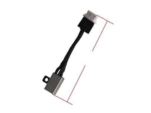 DC Jack conector de carregamento 0Y0YV para Dell Latitude 3310 2-in-1