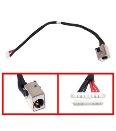 DC Jack conector de carregamento 50.40C04.001 para Acer Aspire E1-470 e E1-472